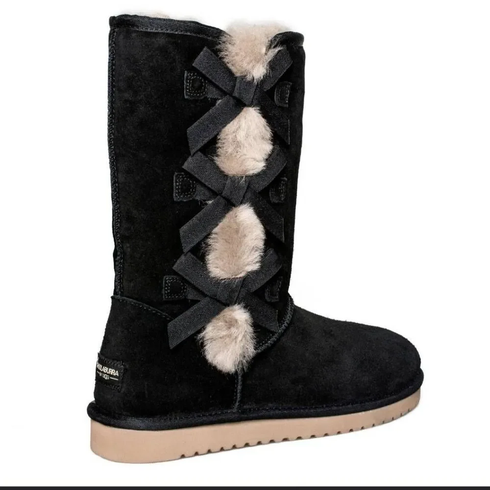 Ugg Shearling Koolaburra Victoria Bow Boots